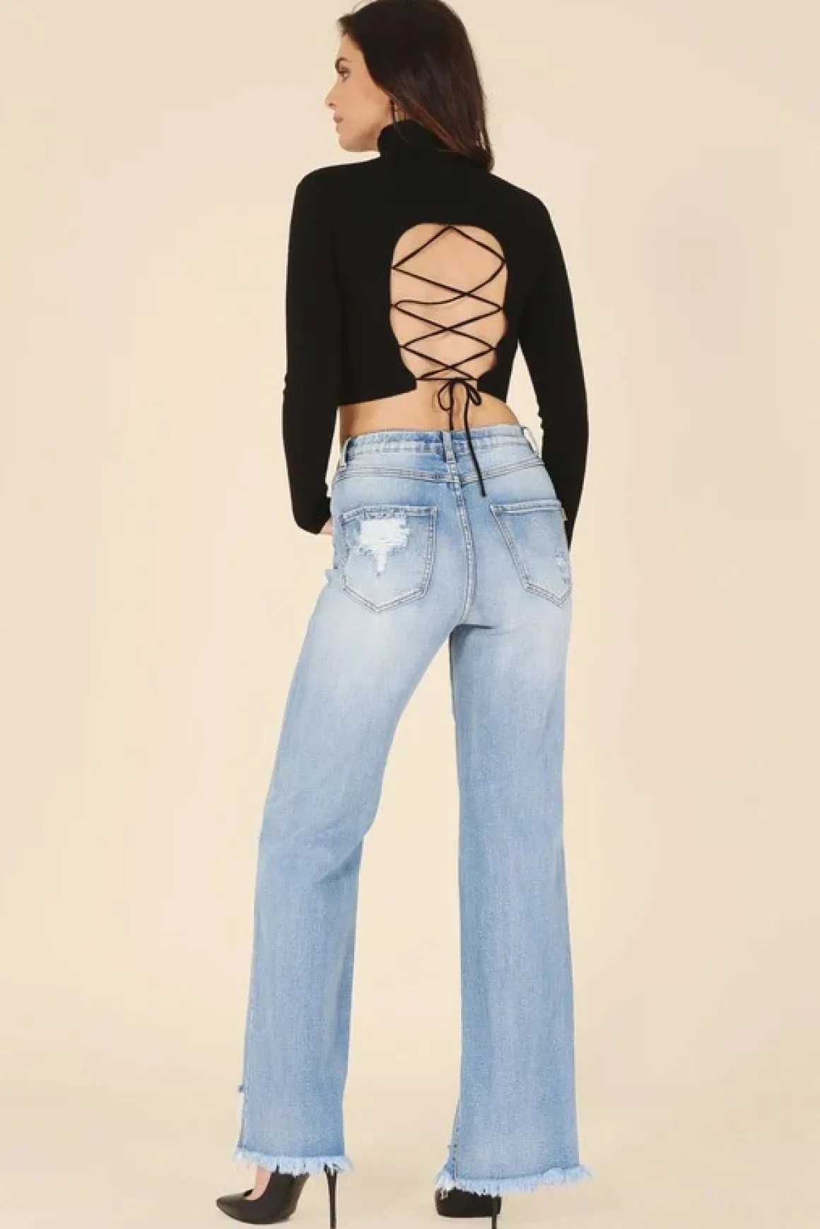 mock_neck_lace_up_back_to_5.webp Mock Neck Lace Up Back Top *Online Only*