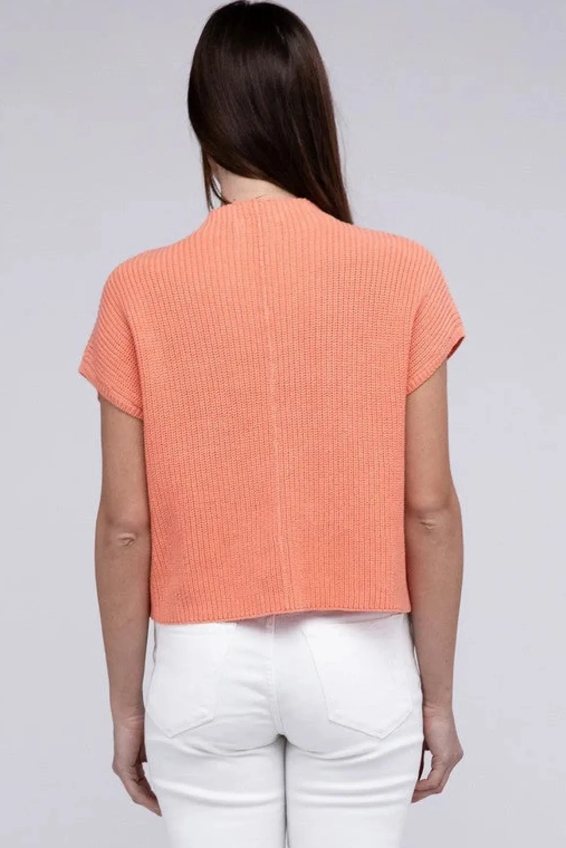 mock_neck_short_sleeve_cr_11.webp Mock Neck Short Sleeve Cropped Sweater *Online Only*