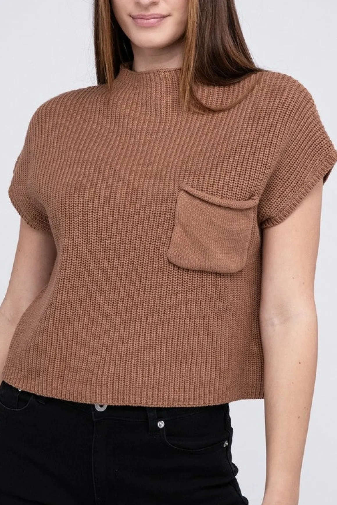 mock_neck_short_sleeve_cr_28.webp Mock Neck Short Sleeve Cropped Sweater *Online Only*