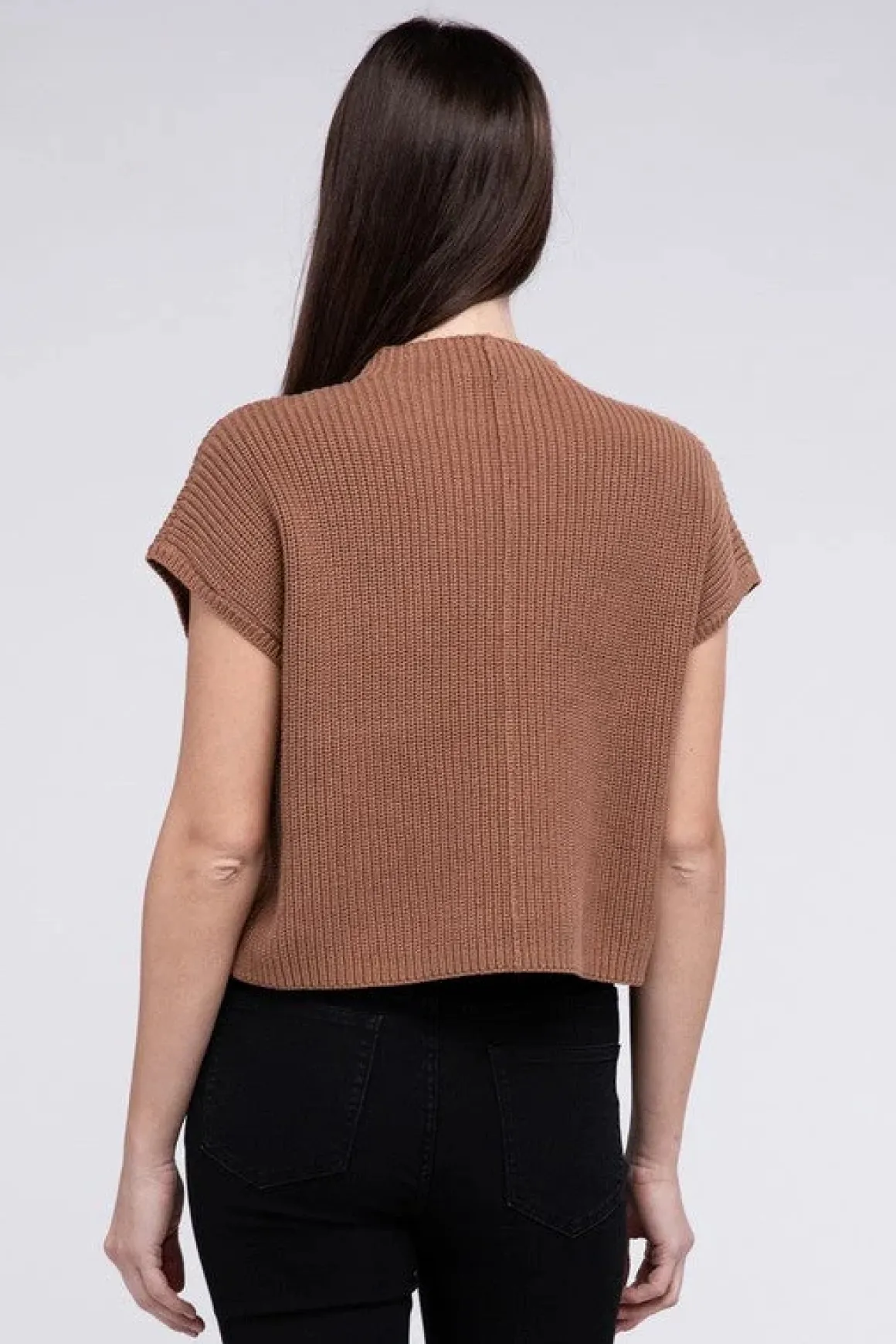 mock_neck_short_sleeve_cr_32.webp Mock Neck Short Sleeve Cropped Sweater *Online Only*