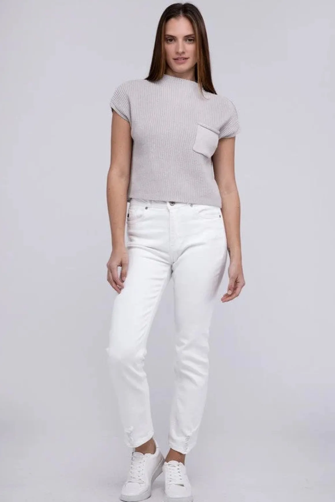 mock_neck_short_sleeve_cr_39.webp Mock Neck Short Sleeve Cropped Sweater *Online Only*