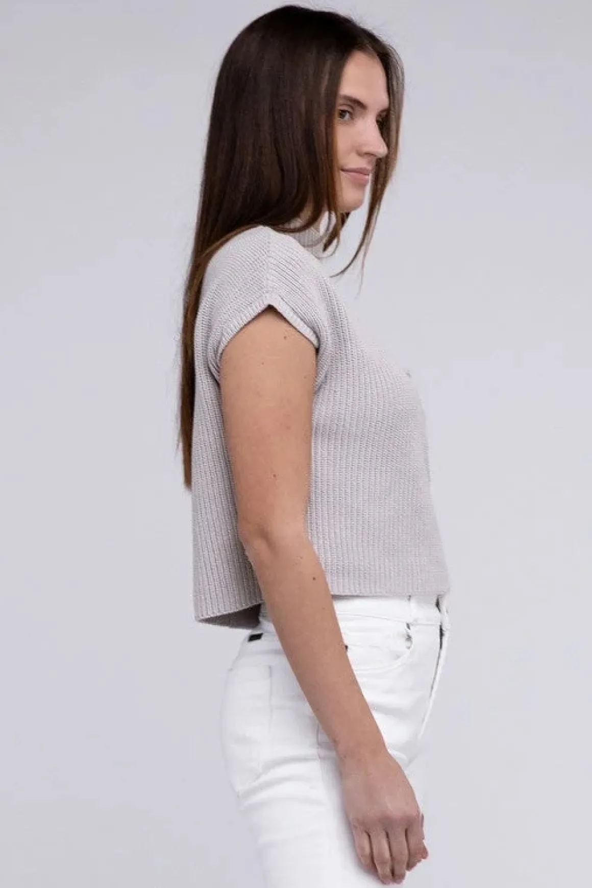 mock_neck_short_sleeve_cr_42.webp Mock Neck Short Sleeve Cropped Sweater *Online Only*