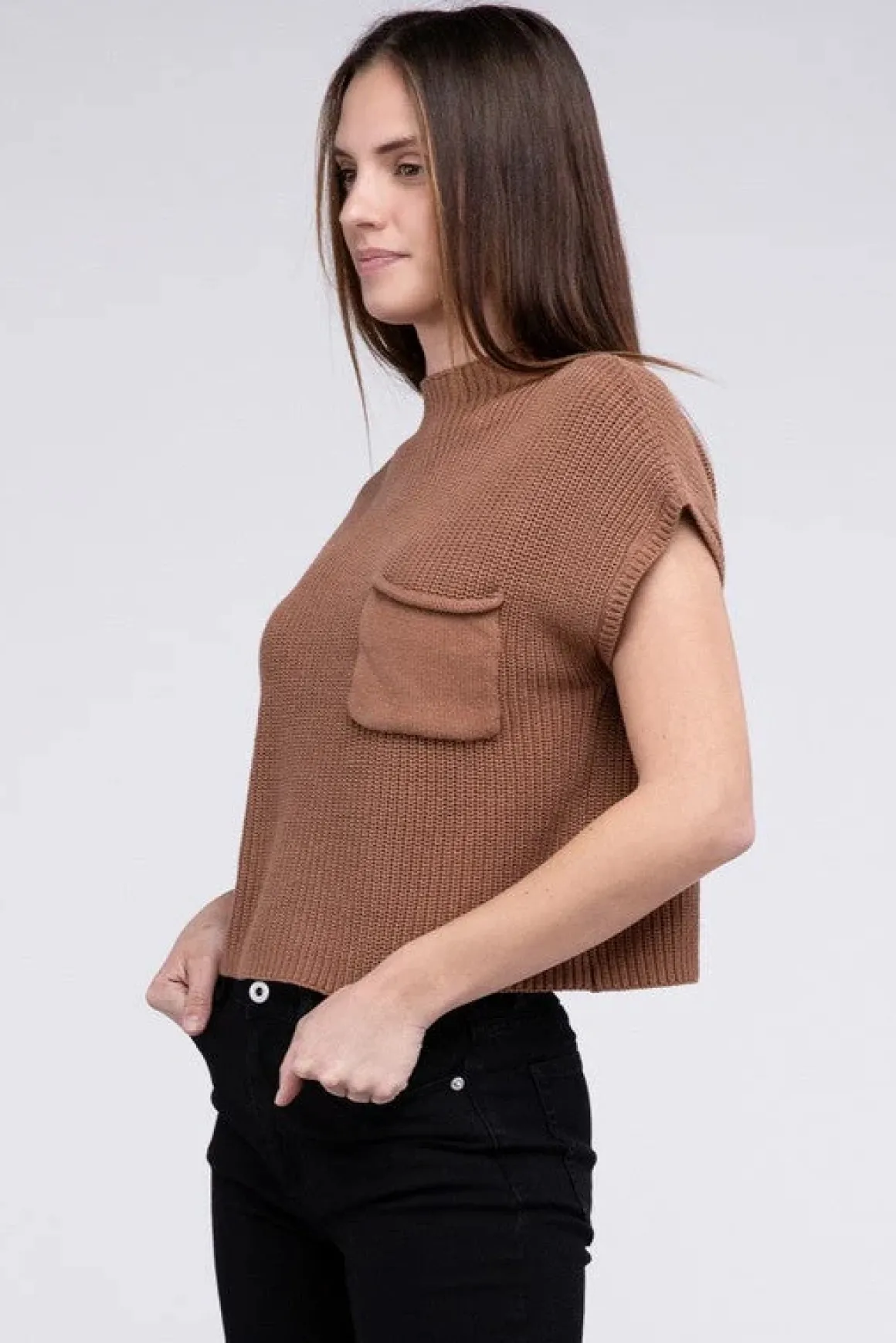 mock_neck_short_sleeve_cr_53.webp Mock Neck Short Sleeve Cropped Sweater *Online Only*