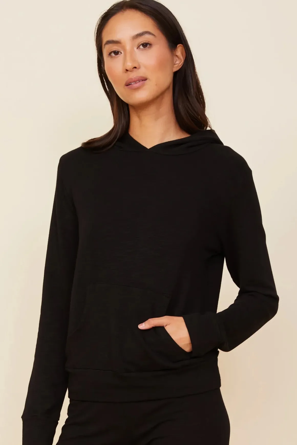 Monrow Kangaroo Pullover Hoodie