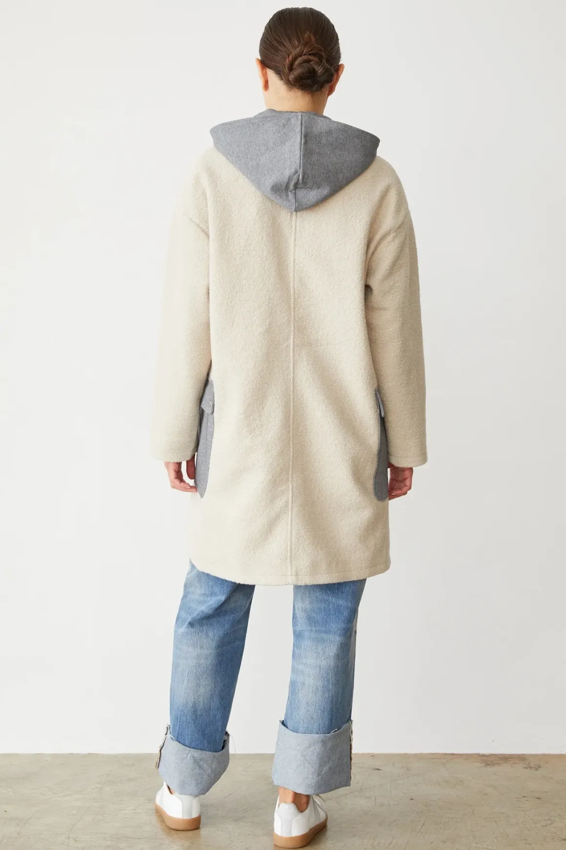 Monrow Sherpa Hooded Jacket