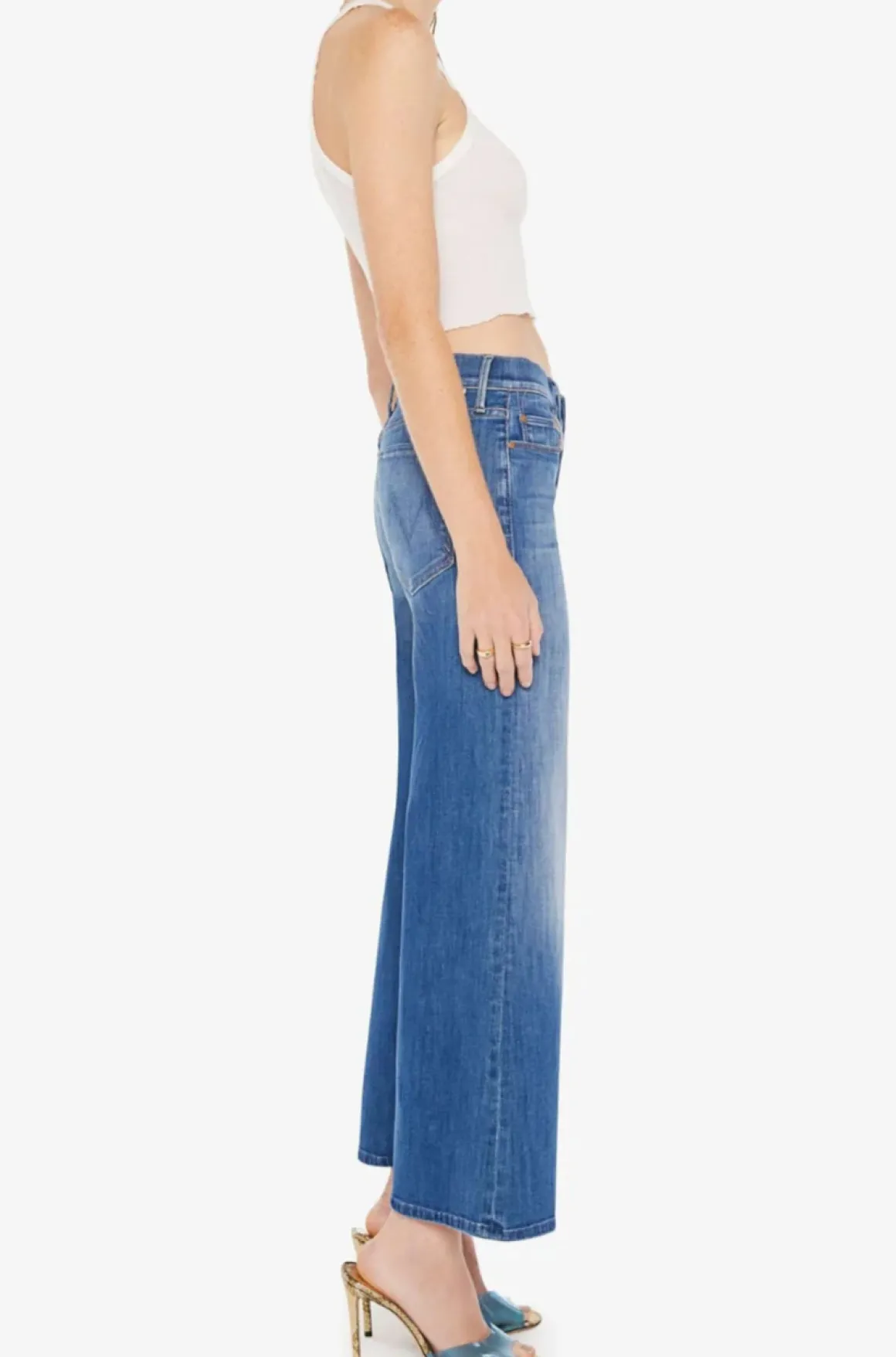 Mother Denim The Down Low Twister Ankle