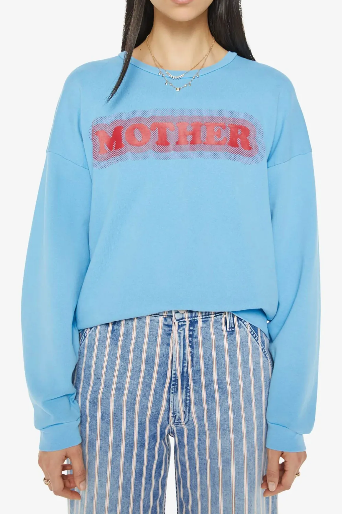 Mother Drop Square High Density Sweatshirt