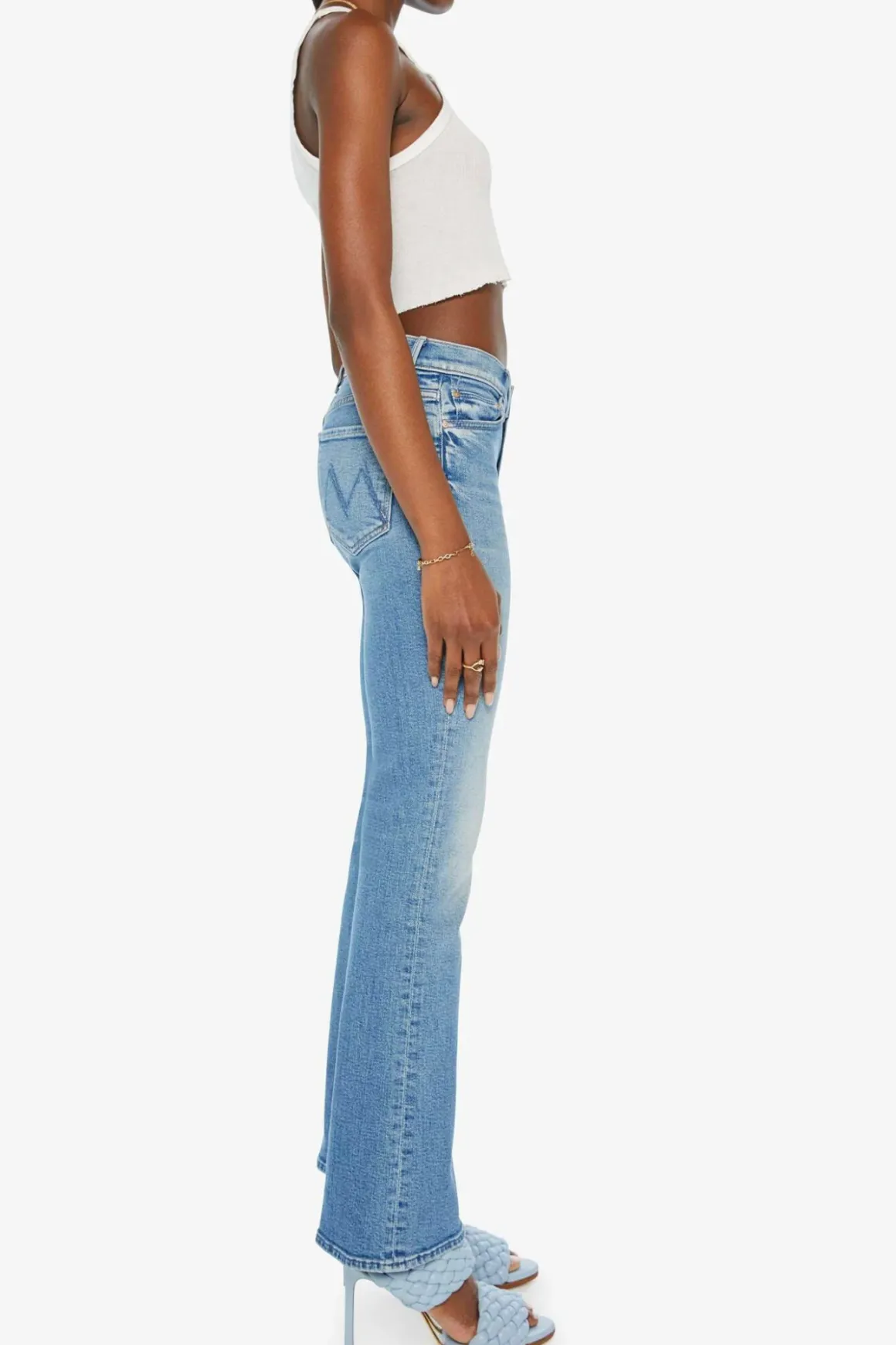 Mother Outsider Sneak Jeans