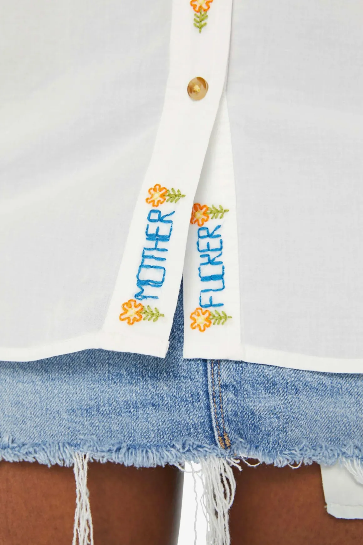 mother_pushing_buttons_bu_3.webp Mother Pushing Buttons Button Down *FINAL SALE*