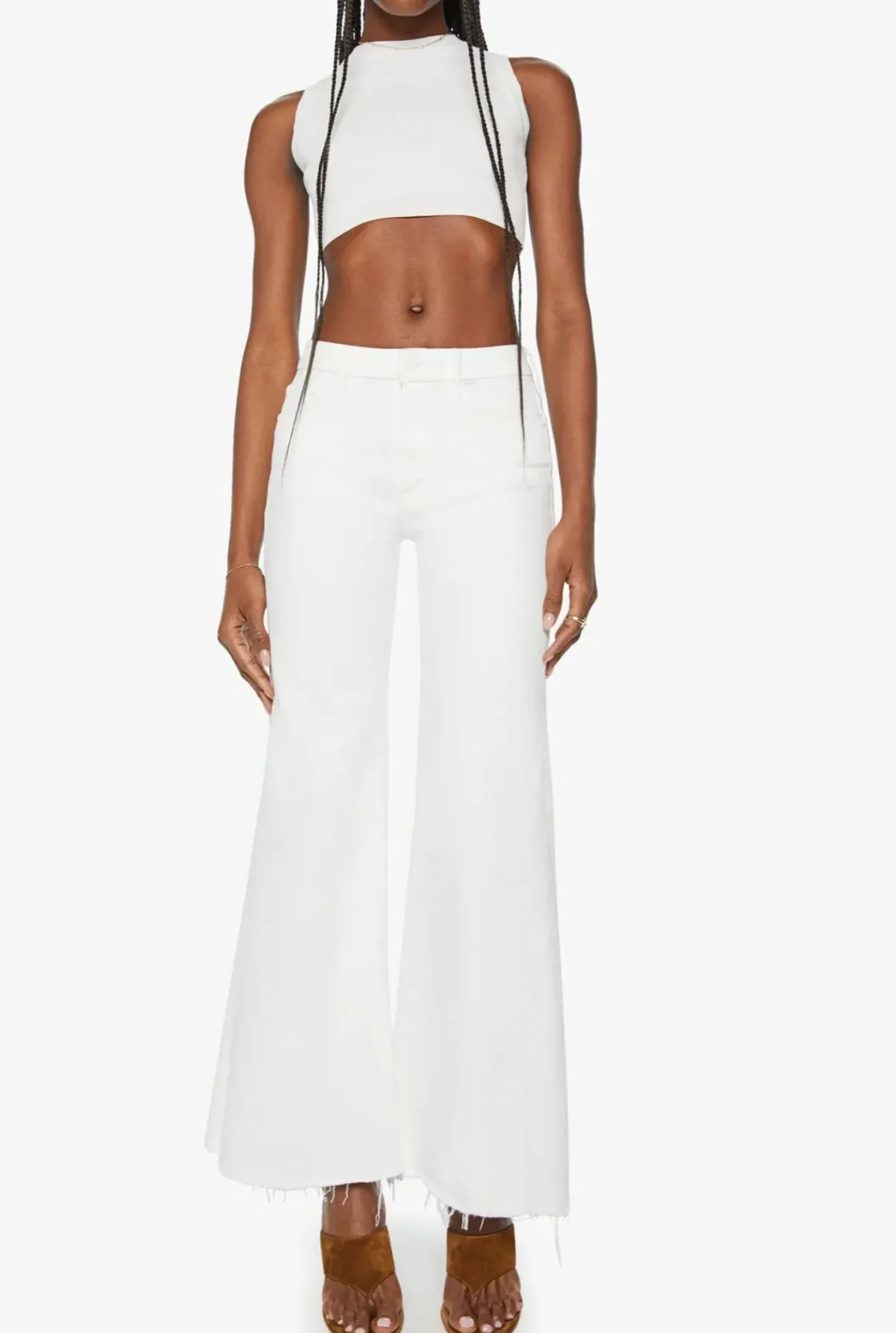 Mother Roller Fray Jeans