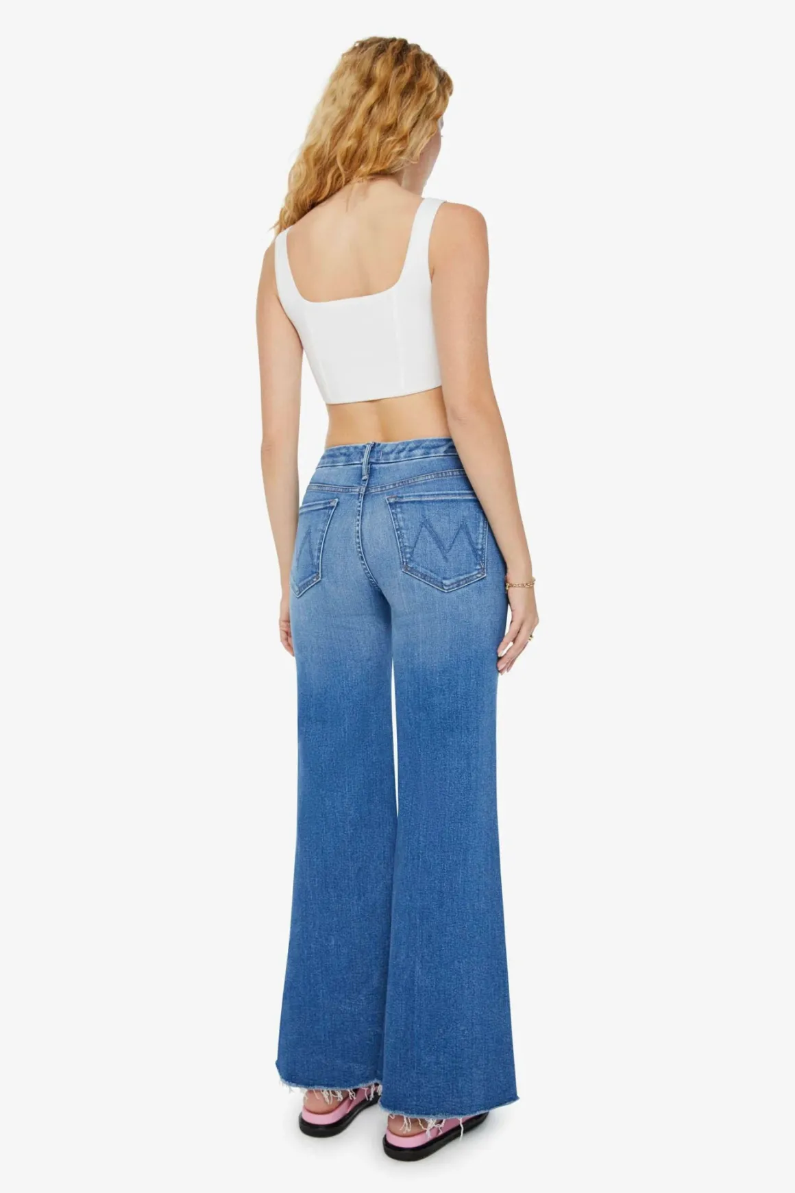 Mother Roller Fray Jeans