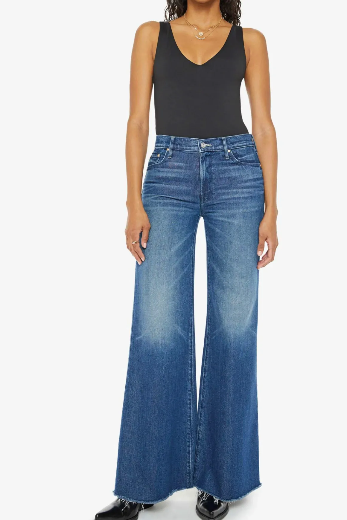 Mother Twister Sneak Jeans
