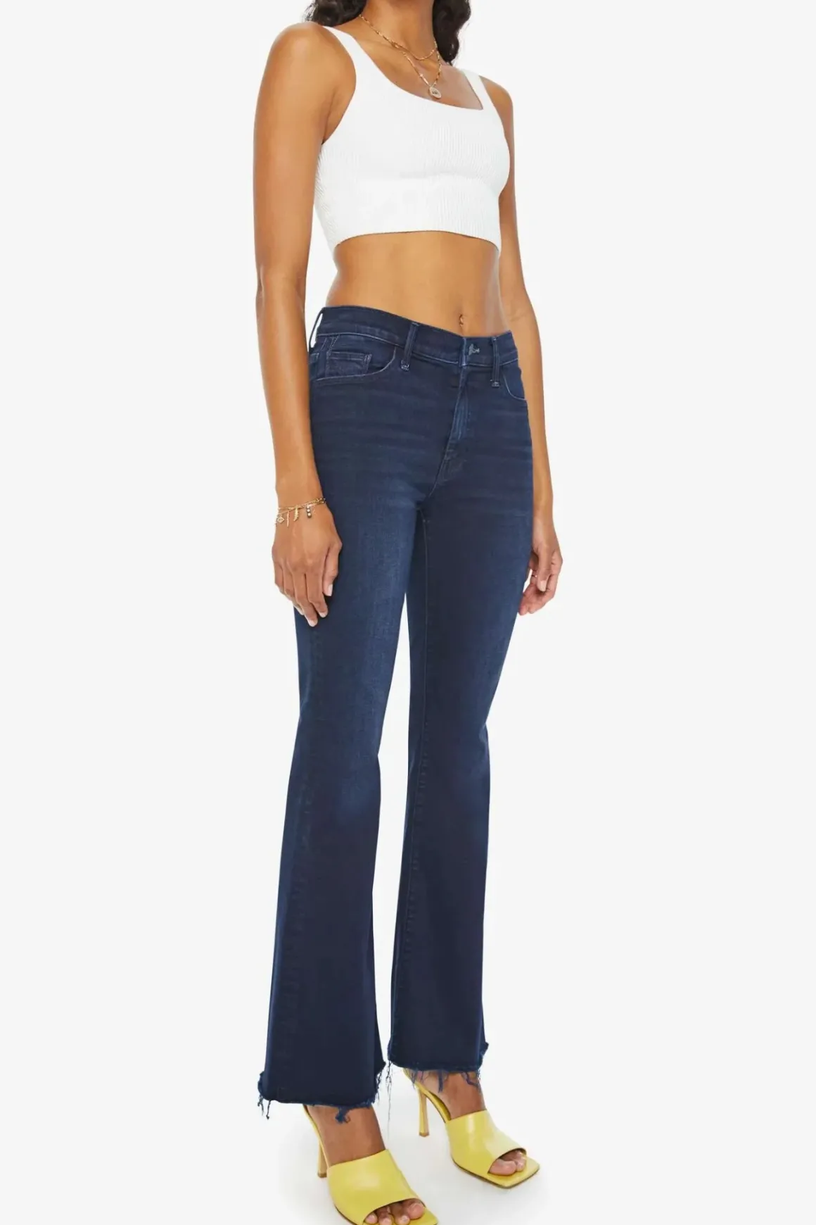 Mother Weekender Fray Jeans