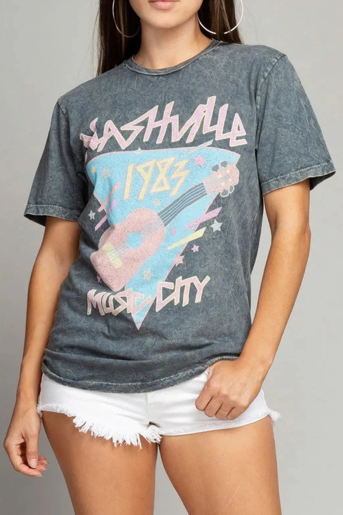 Nashville Music City Graphic Top *Online Only*