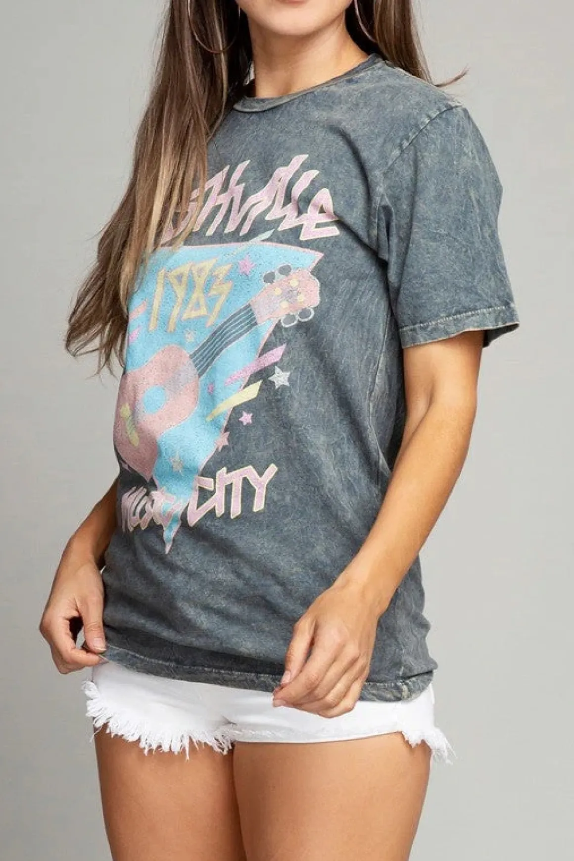 Nashville Music City Graphic Top *Online Only*