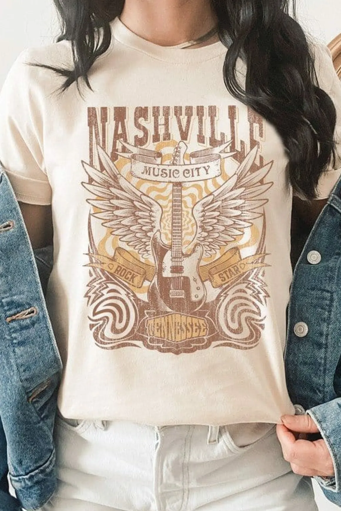 Nashville Tennessee Music City Country Graphic Tee *Online Only*