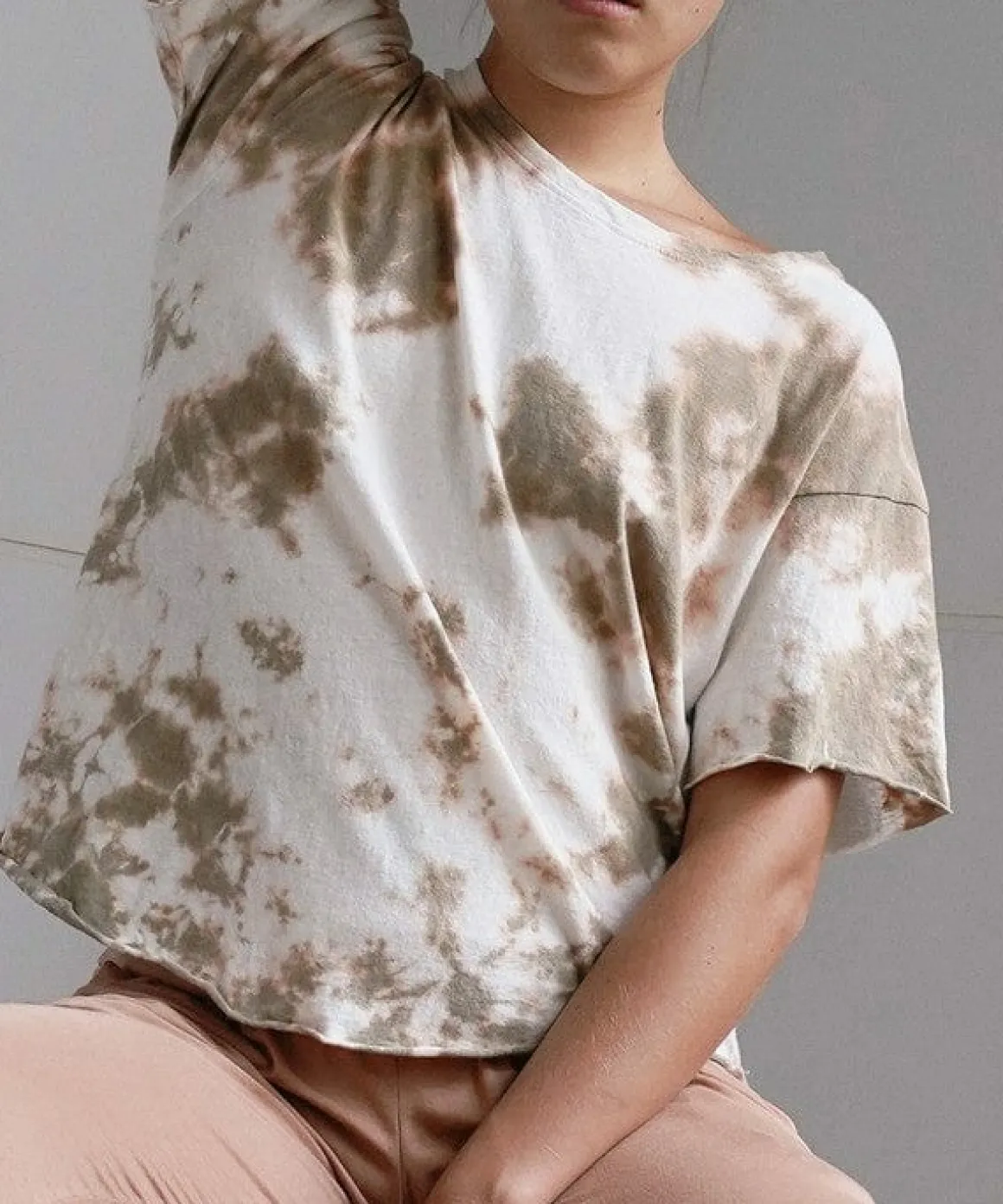 NEUTRAL COLOR HAND TIE DYE  *Online Only*