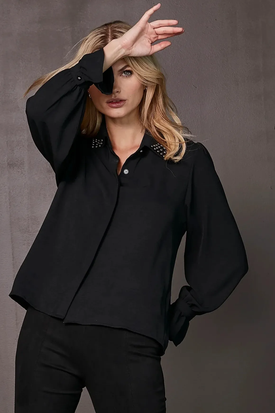 Nu Denmark Xate Button Down Blouse *FINAL SALE*