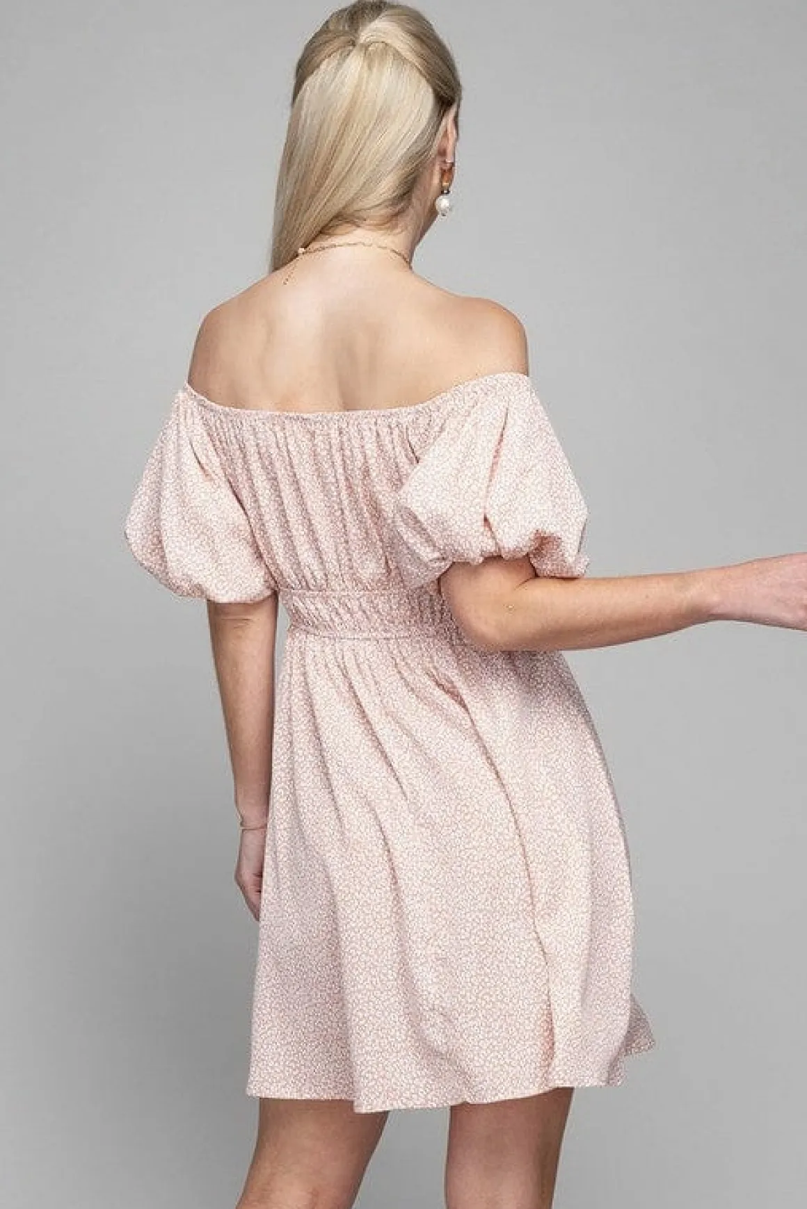 off_shoulder_pink_leopard_4.webp Off shoulder pink leopard dress *Online Only*