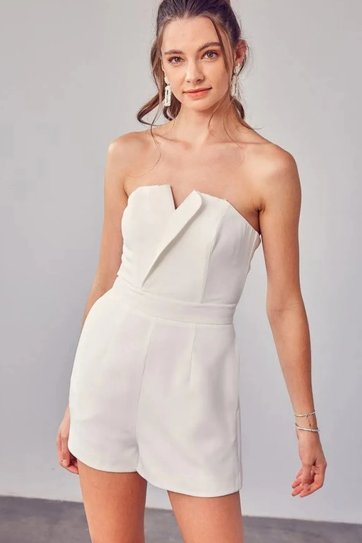 Off Shoulder Romper *Online Only*