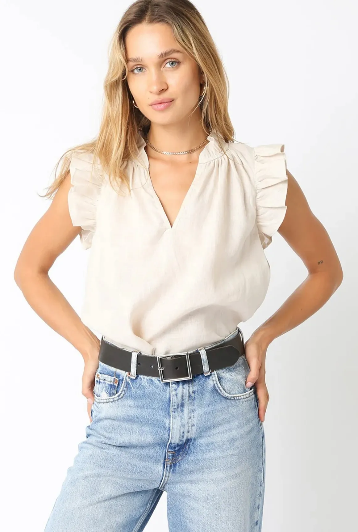 olivaceous_heidi_linen_to_2.webp Olivaceous Heidi Linen Top
