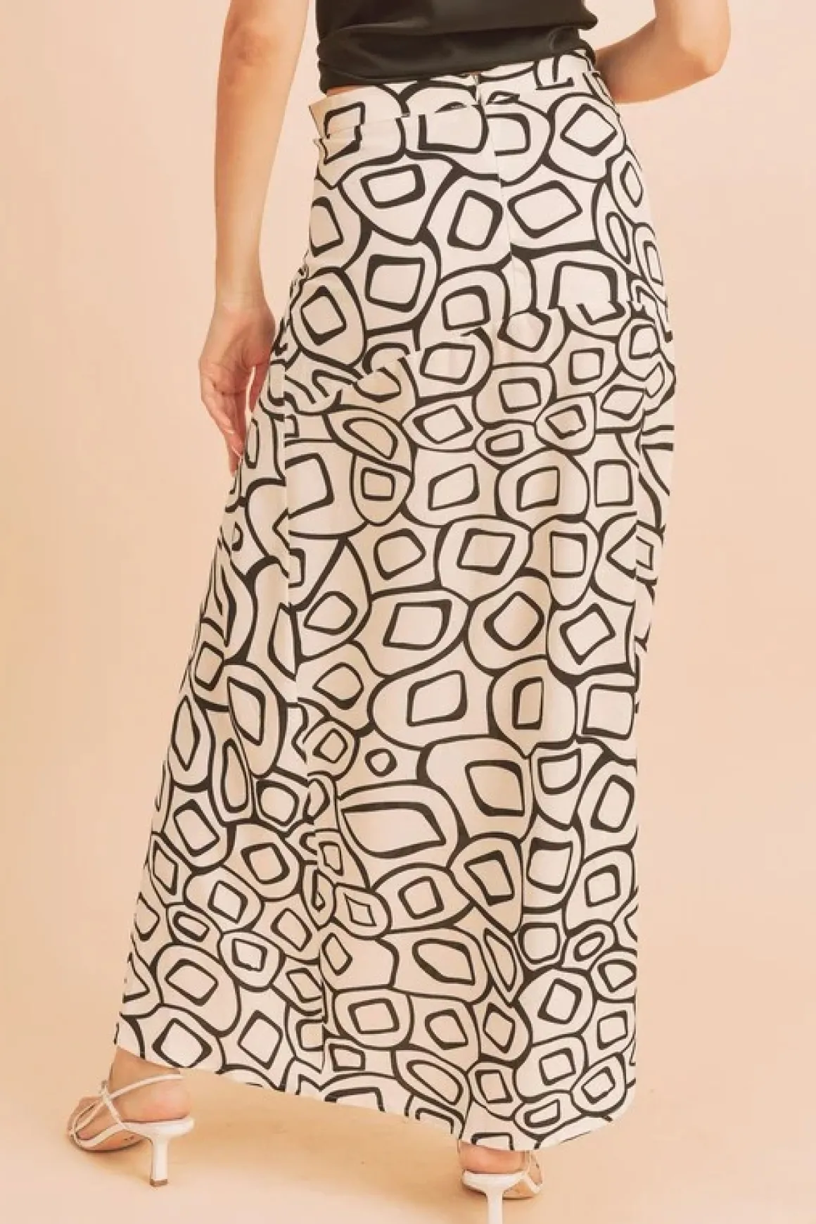 olive_abstract_print_skir_2.webp Olive Abstract Print Skirt *Online Only*