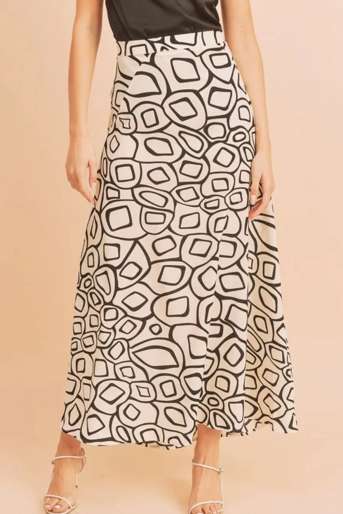 olive_abstract_print_skir_3.webp Olive Abstract Print Skirt *Online Only*