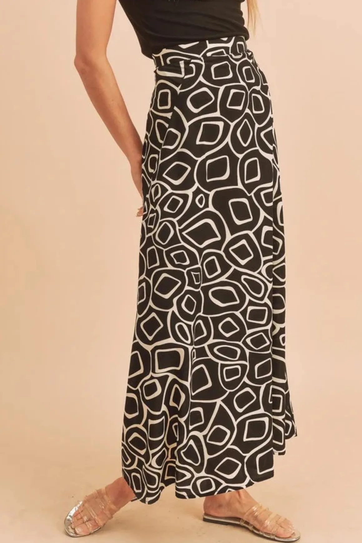 olive_abstract_print_skir_9.webp Olive Abstract Print Skirt *Online Only*