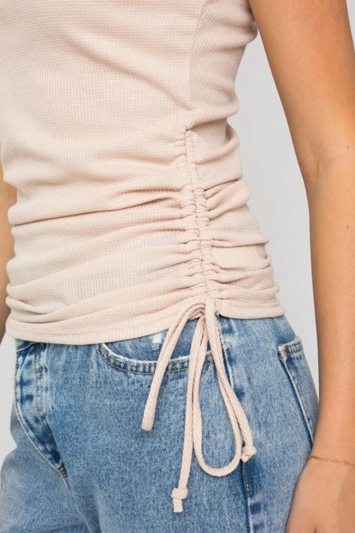 one_shoulder_side_rushing_5.webp One Shoulder Side Rushing Top * Online Only*