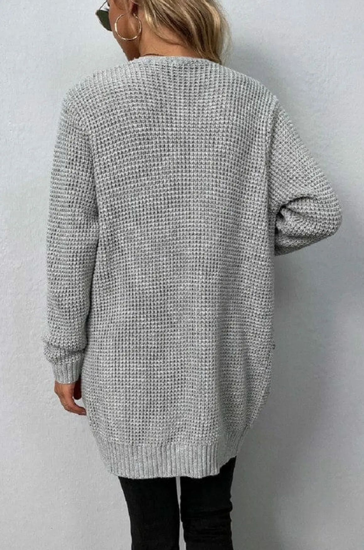 open_front_waffle_sweater_2.webp Open front waffle sweater cardigan *Online Only*