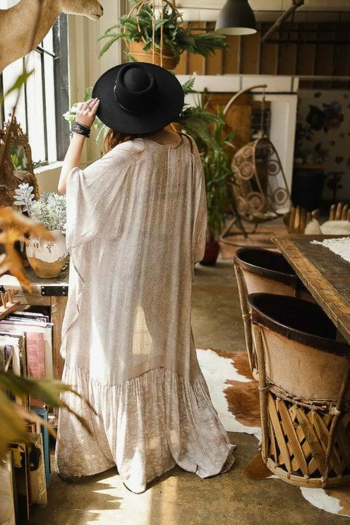 Paisley Tapestry Free Flow Kimono *Online Only*