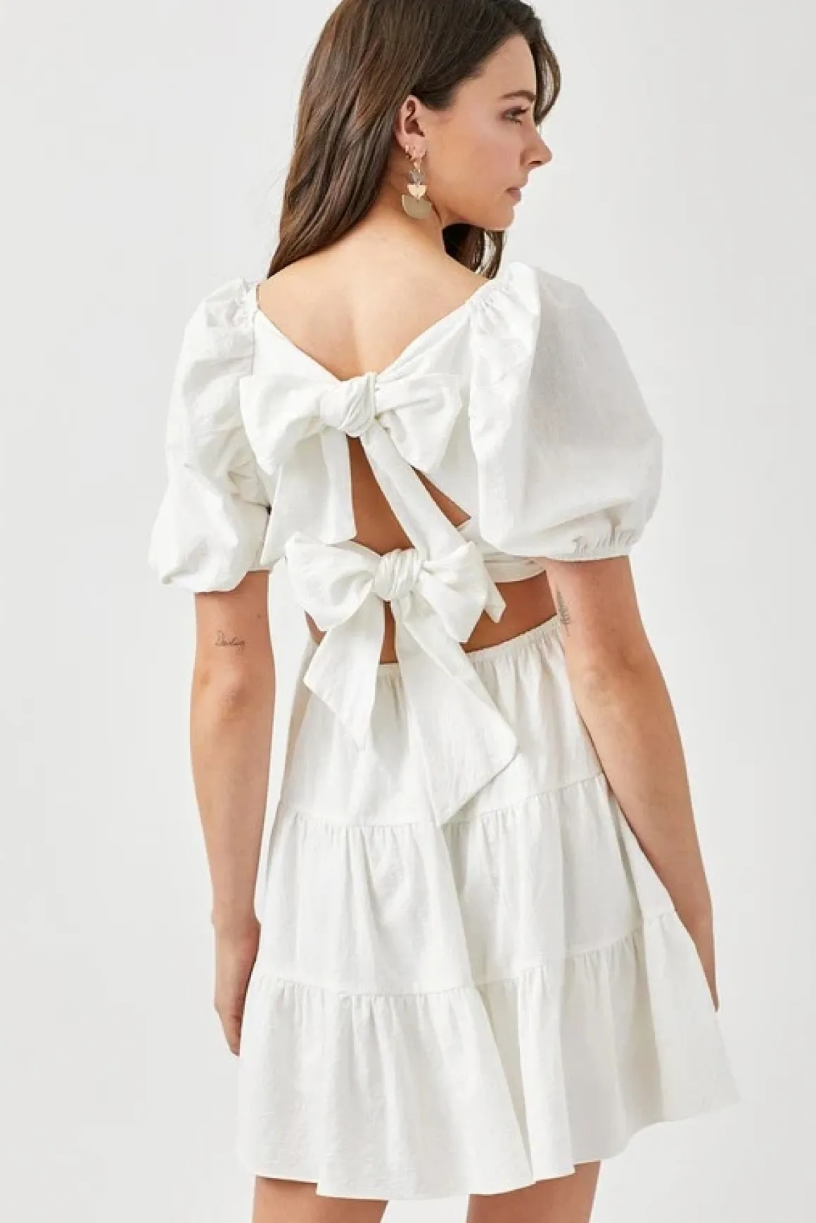puff_sleeve_back_double_t_2.webp Puff Sleeve Back Double Tie Tiered Dress *Online Only*