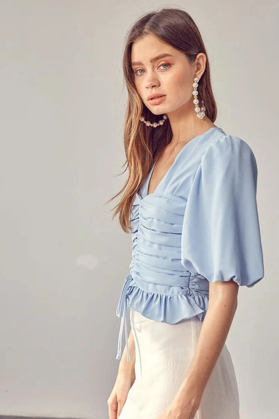 puff_sleeve_cinched_top_o_10.webp Puff Sleeve Cinched Top *Online Only*