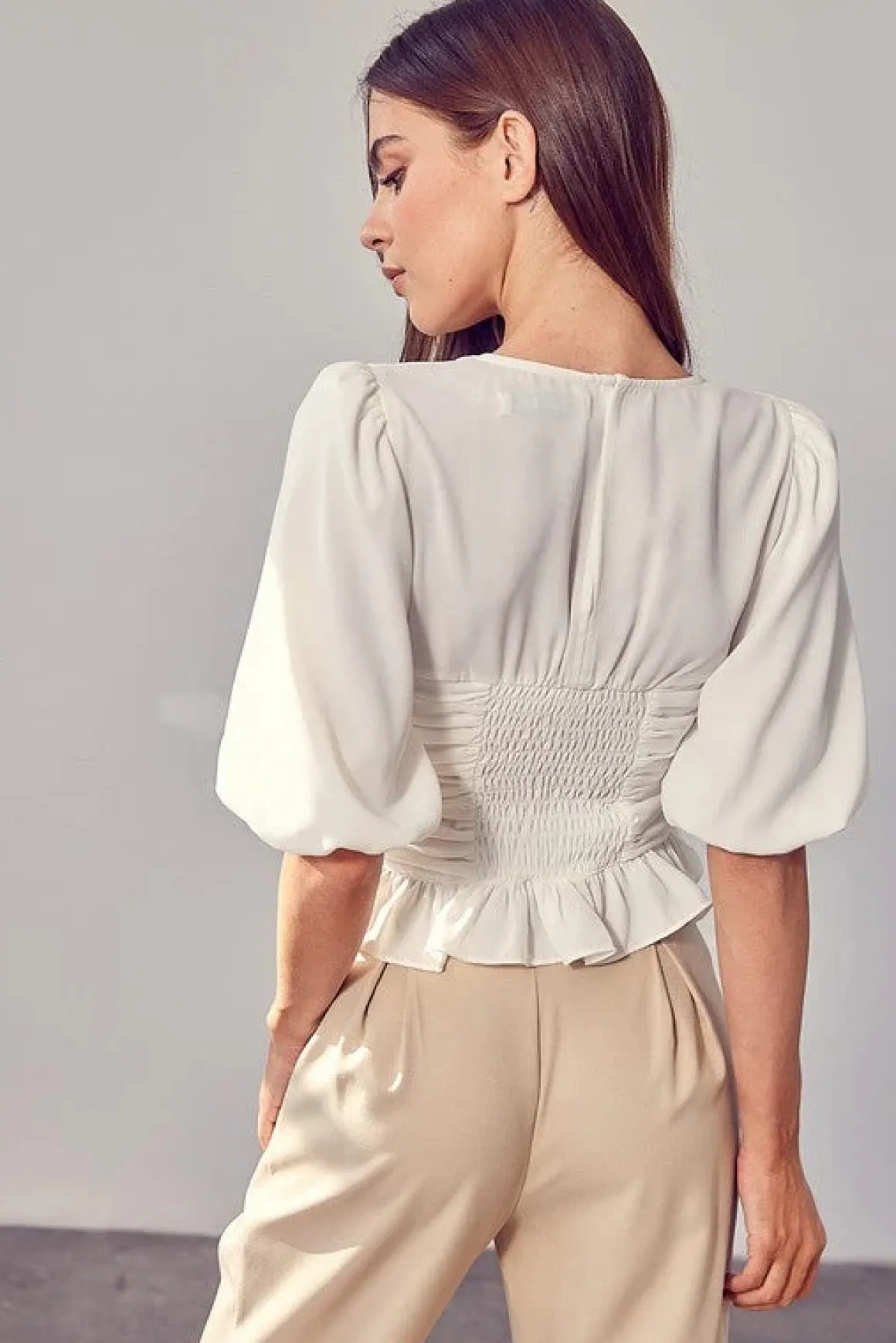 puff_sleeve_cinched_top_o_2.webp Puff Sleeve Cinched Top *Online Only*