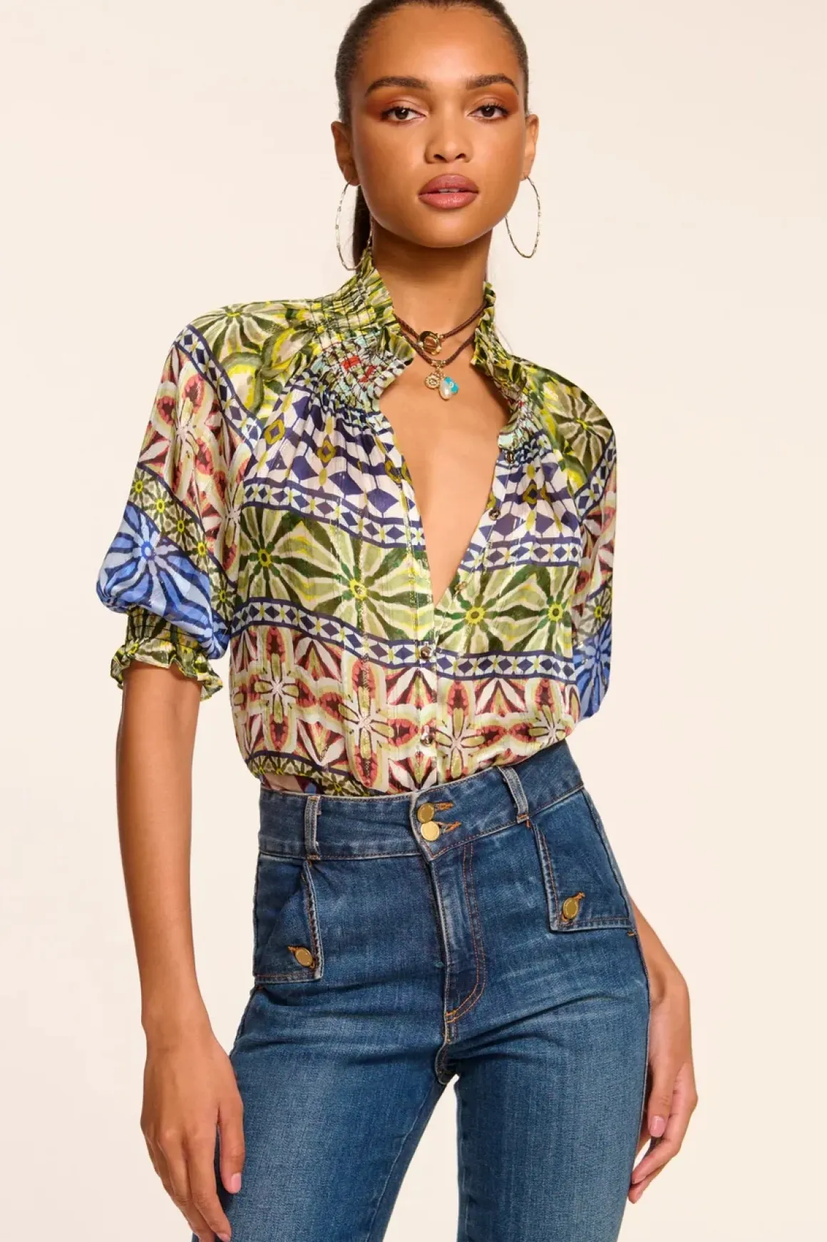 Ramy Brook Chela Blouse