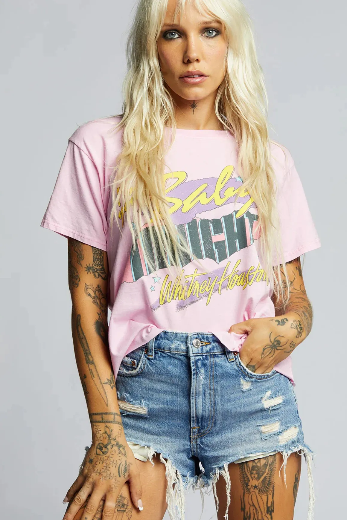 Recycled Karma Whitney Houston Baby Tonight Tee