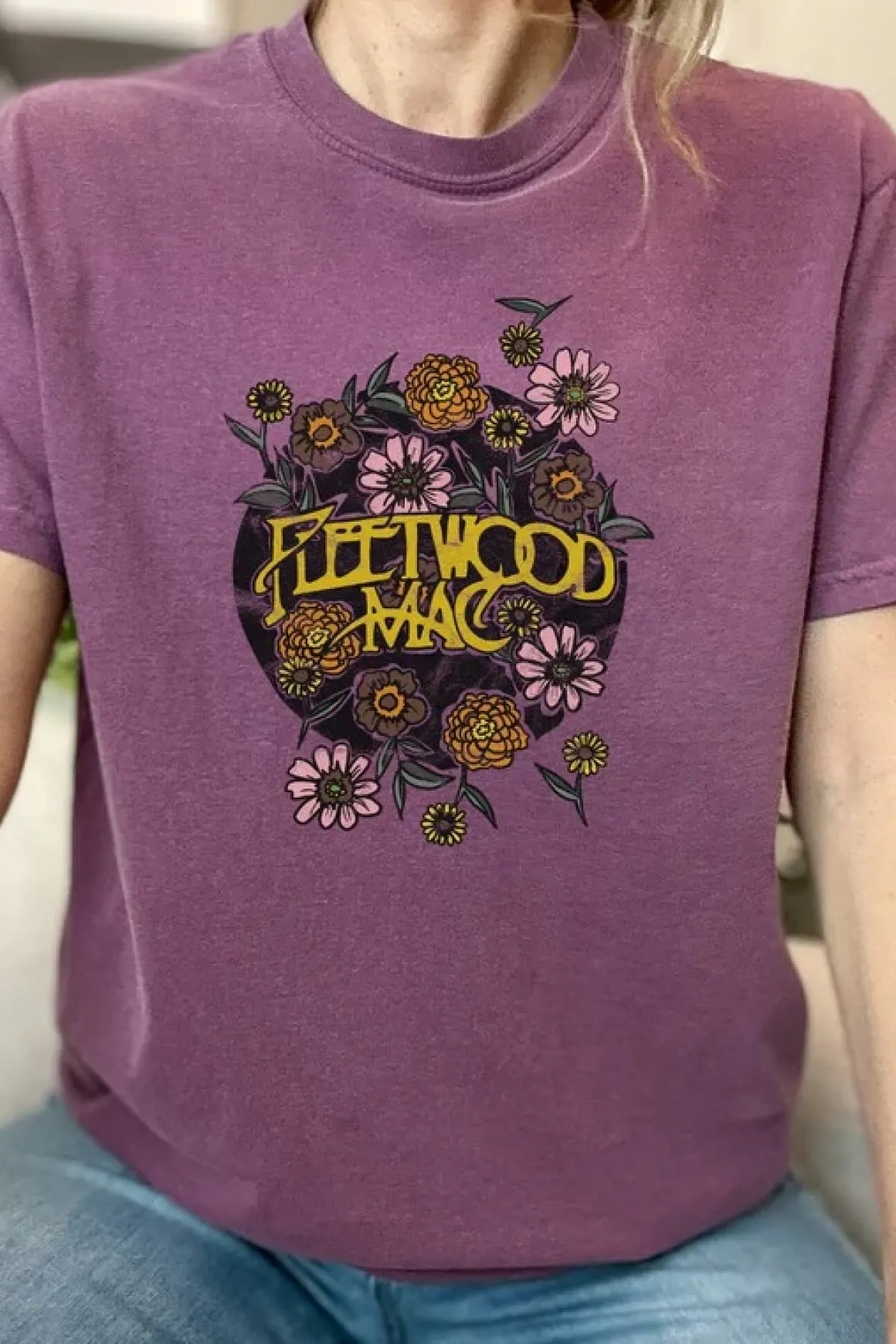 Retro Fleetwood Mac Comfort Colors Graphic Tee *Online Only*