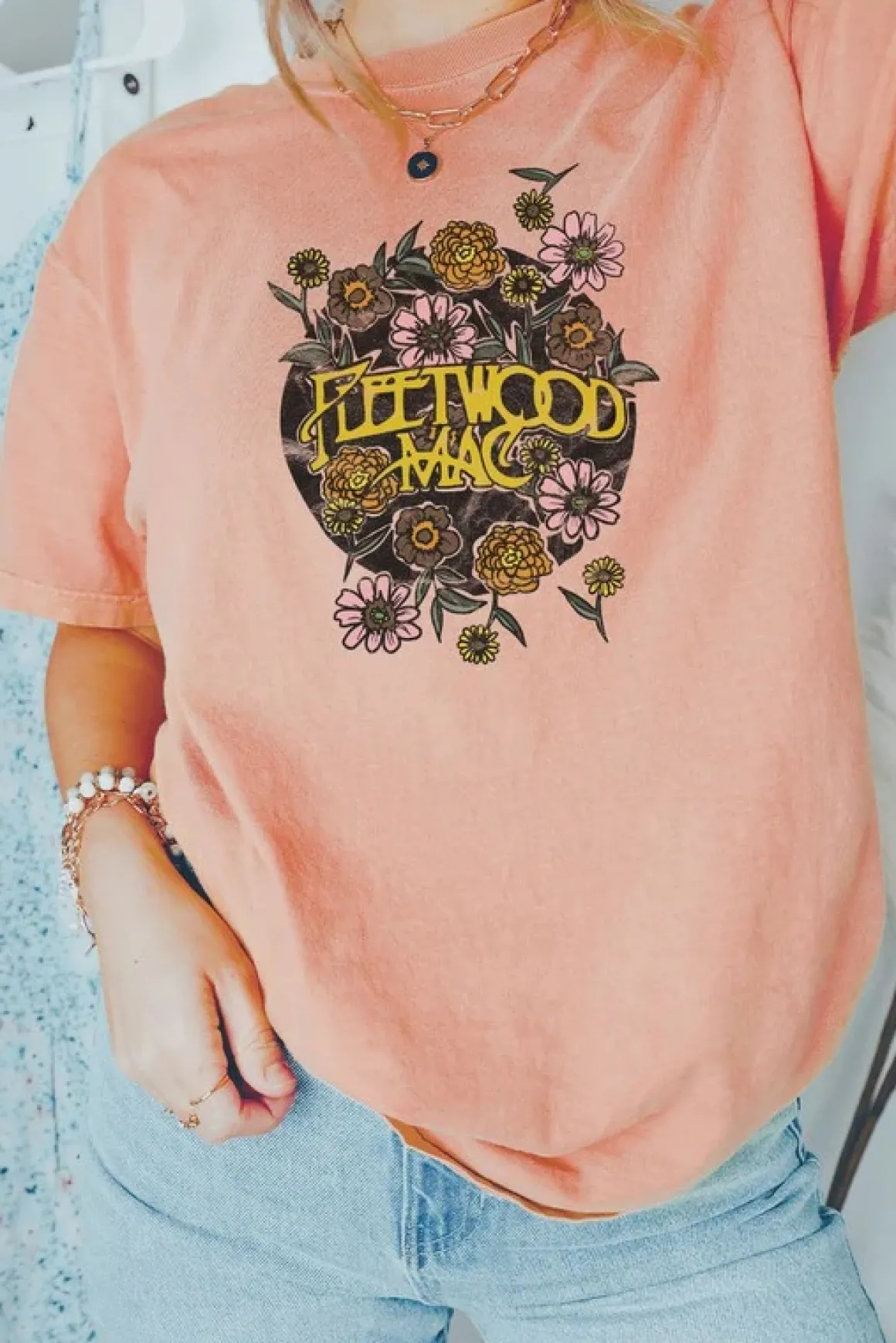 retro_fleetwood_mac_comfo_4.webp Retro Fleetwood Mac Comfort Colors Graphic Tee *Online Only*