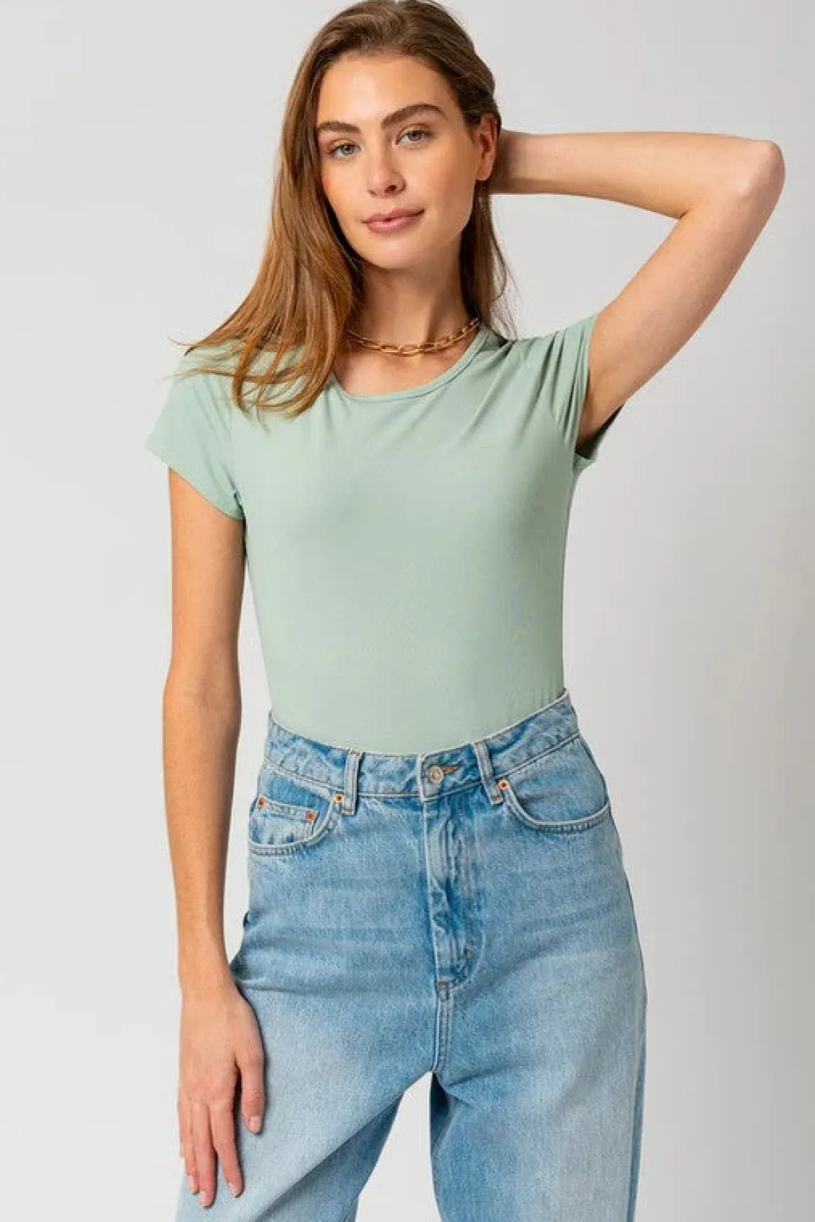 round_neck_short_sleeve_b_14.webp Round Neck Short Sleeve Bodysuit *Online Only*