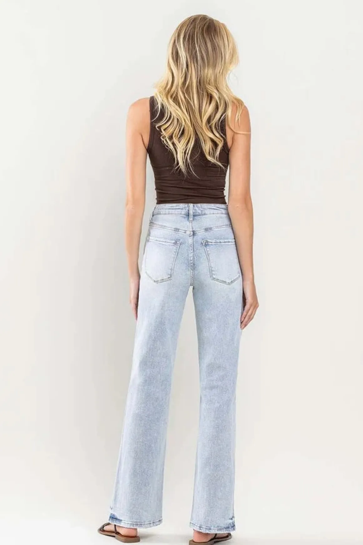 90s Vintage Super High Rise Flare Jeans *Online Only*