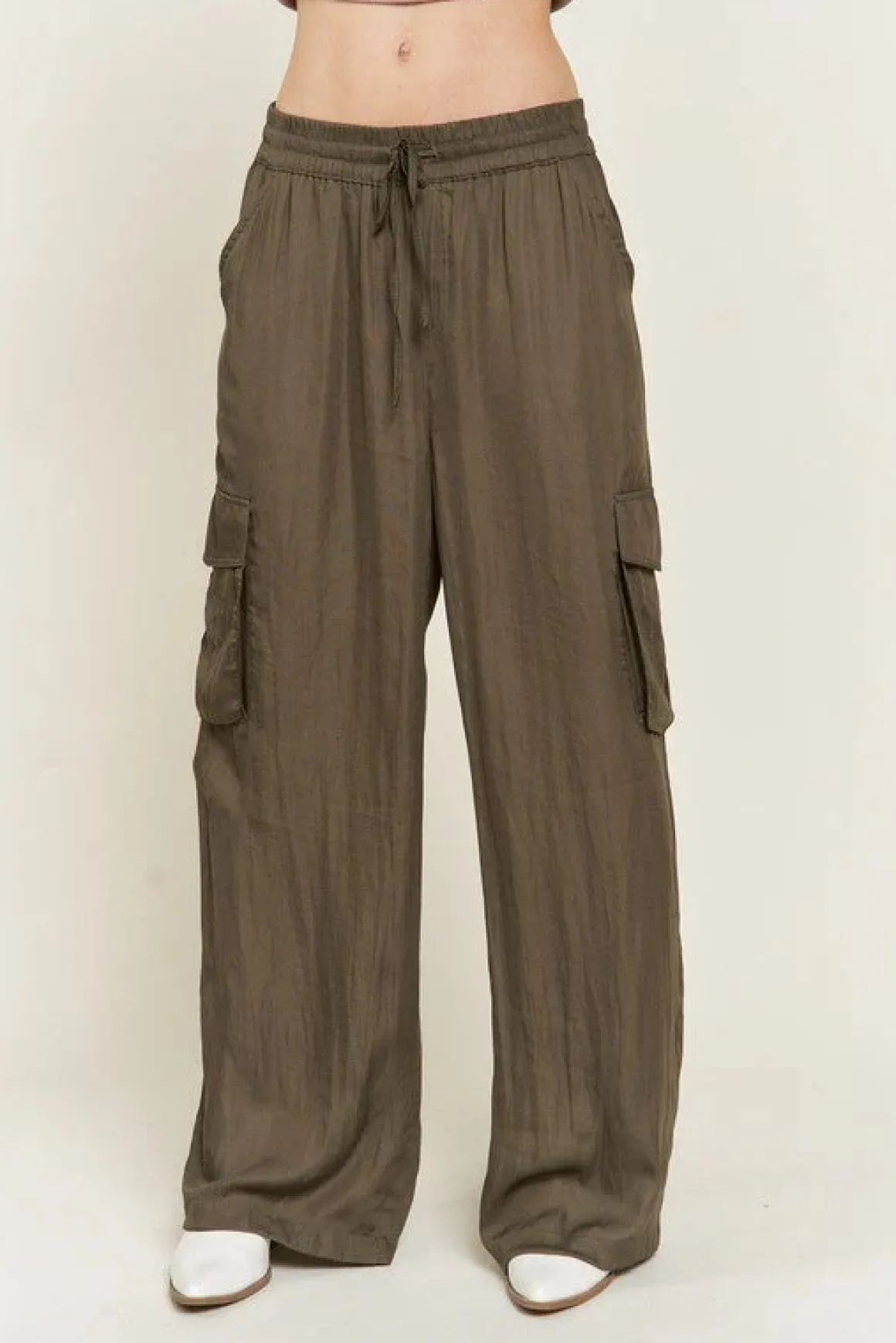SATIN CARGO PANTS *Online Only*