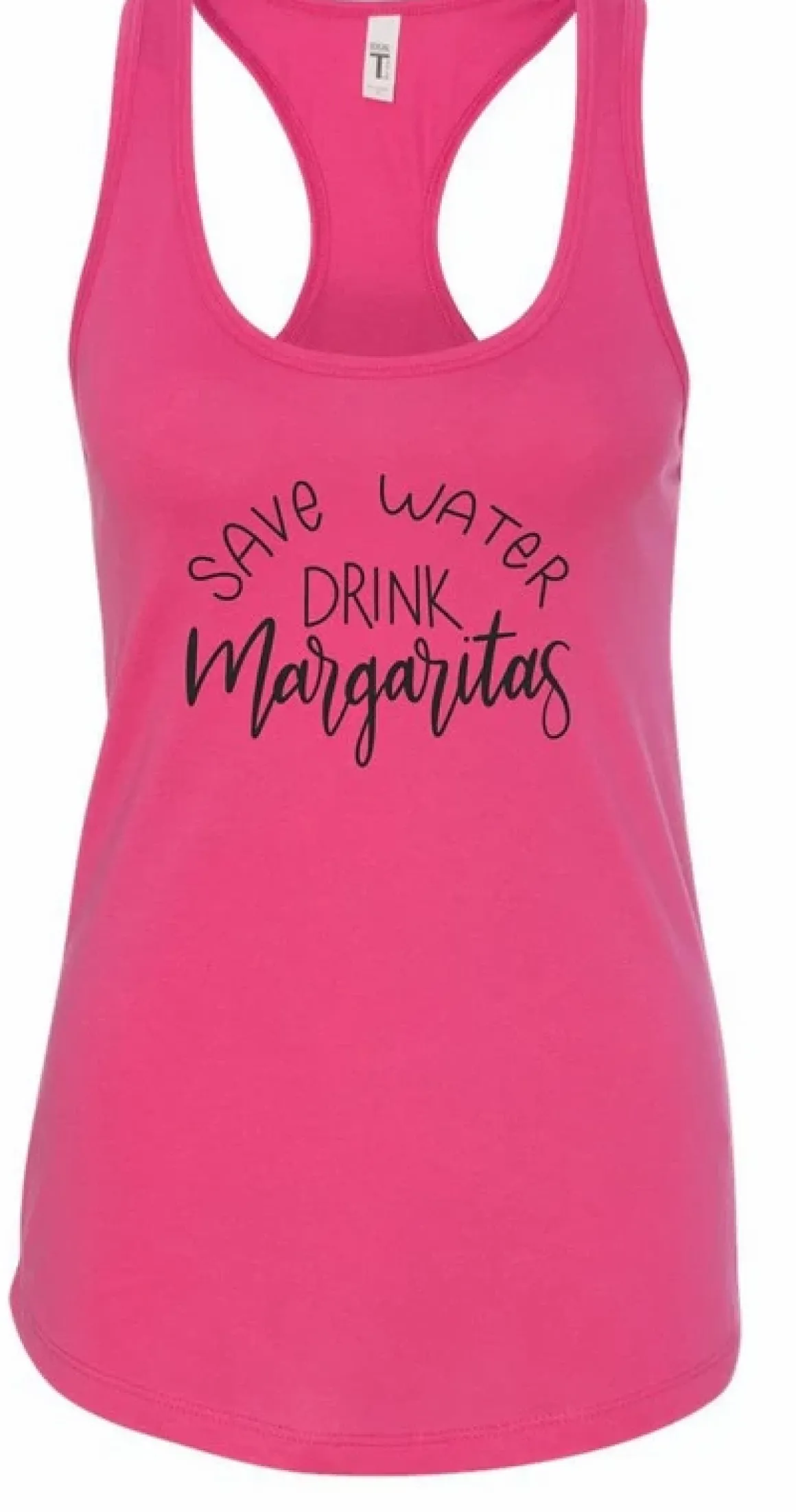 Save Water Drink Margaritas Summer Graphic Tank *Online Only*
