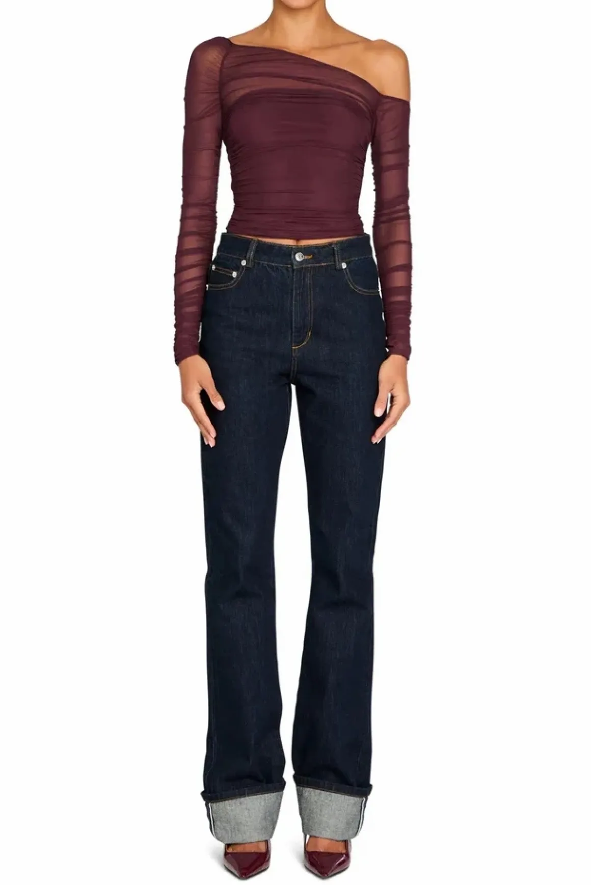 Seroya Shauna One Shoulder Top *FINAL SALE*