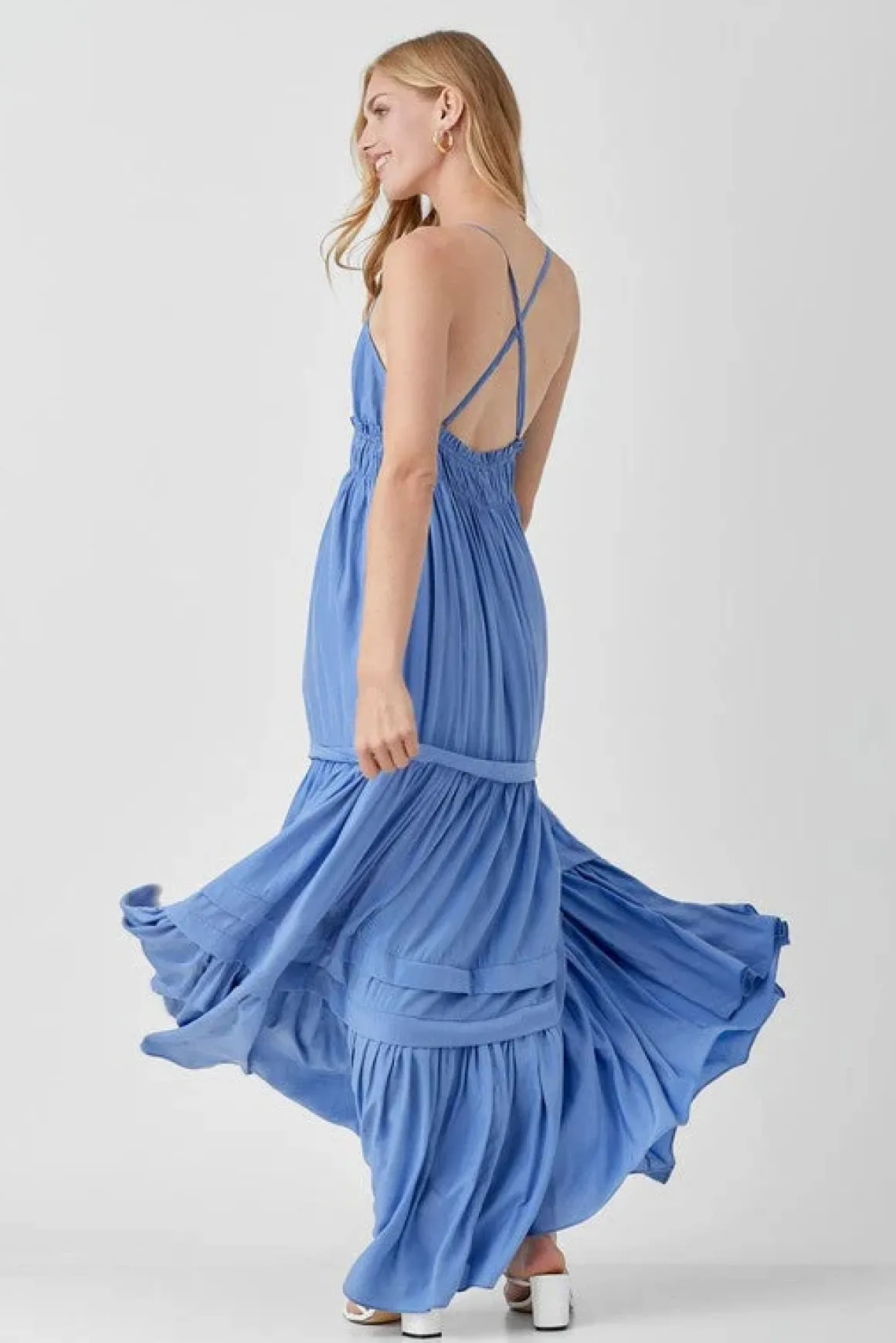 shirred_ruffle_folded_det_3.webp Shirred Ruffle Folded Detail Maxi Dress *Online Only*