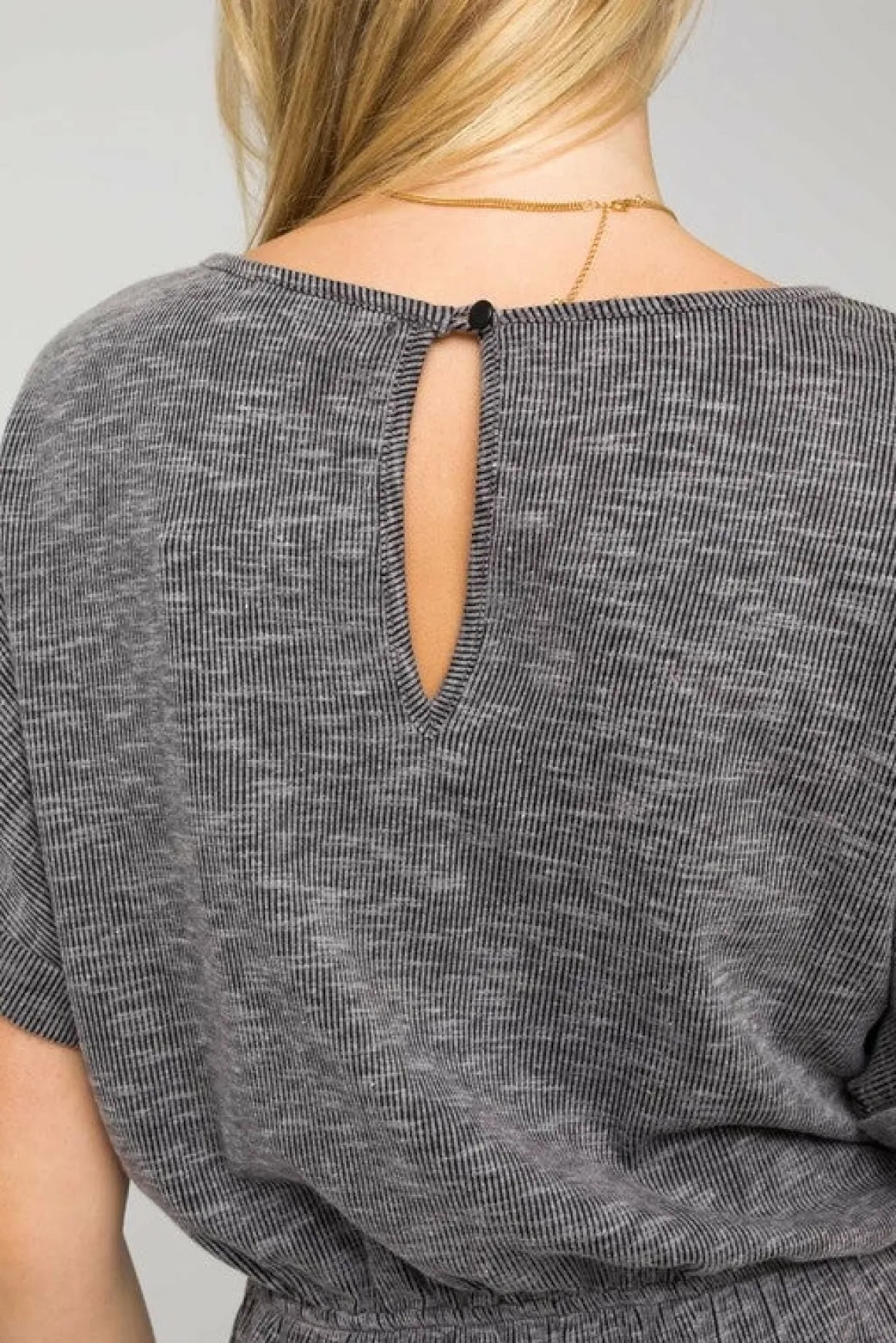 short_rollup_sleeve_elast_12.webp Short Roll-Up Sleeve Elastic Waist Romper * Online Only*