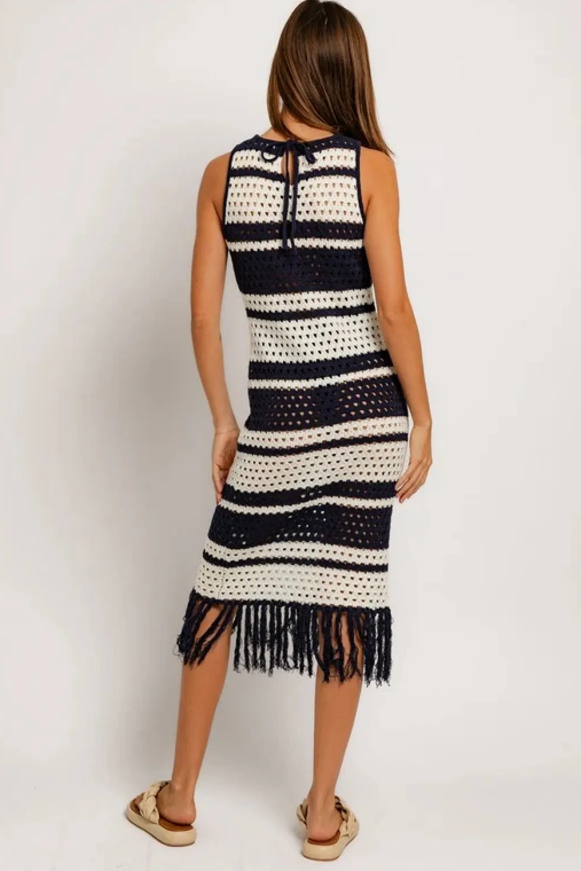 sleeveless_crochet_effect_2.webp Sleeveless Crochet Effect Sweater Dress *Online Only*