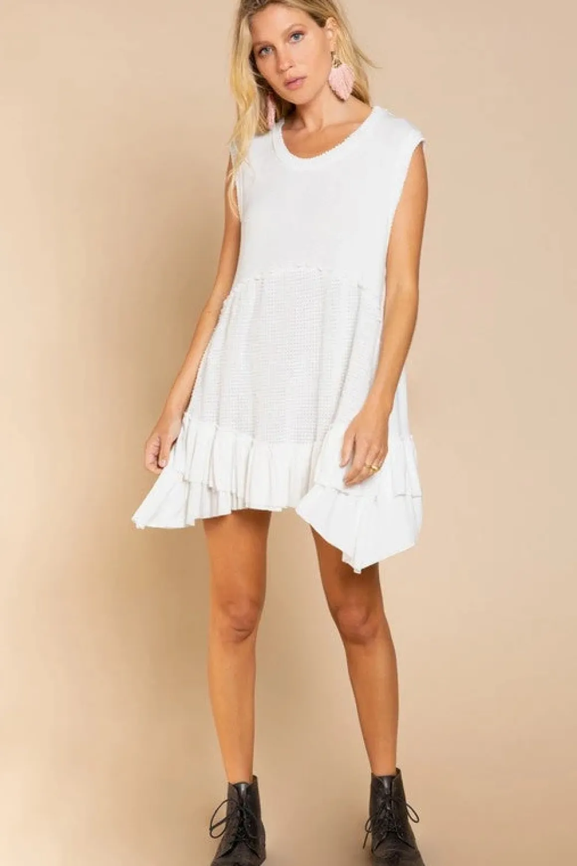 sleeveless_ruffle_hem_dre_12.webp Sleeveless Ruffle Hem Dress *Online Only*