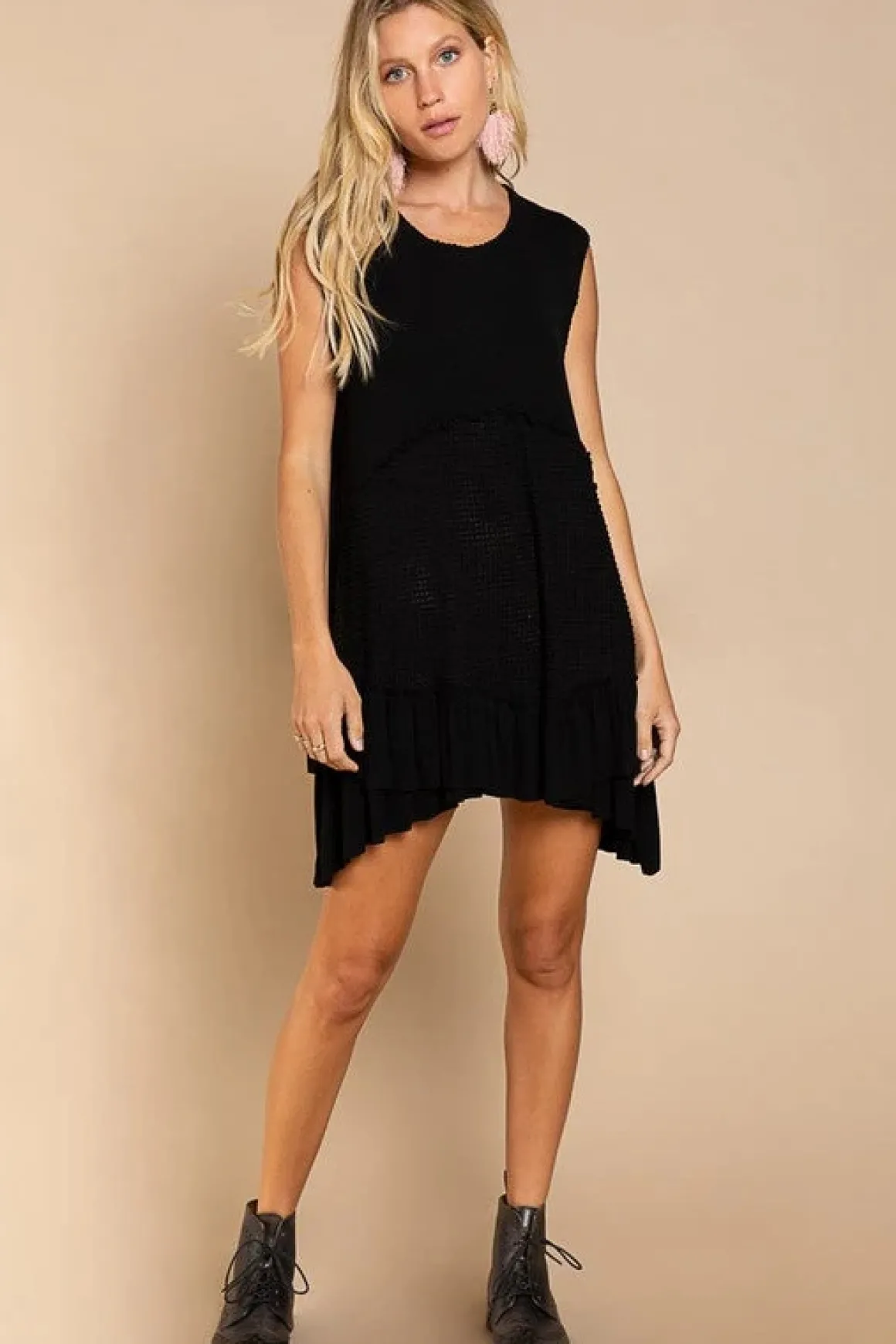 sleeveless_ruffle_hem_dre_8.webp Sleeveless Ruffle Hem Dress *Online Only*
