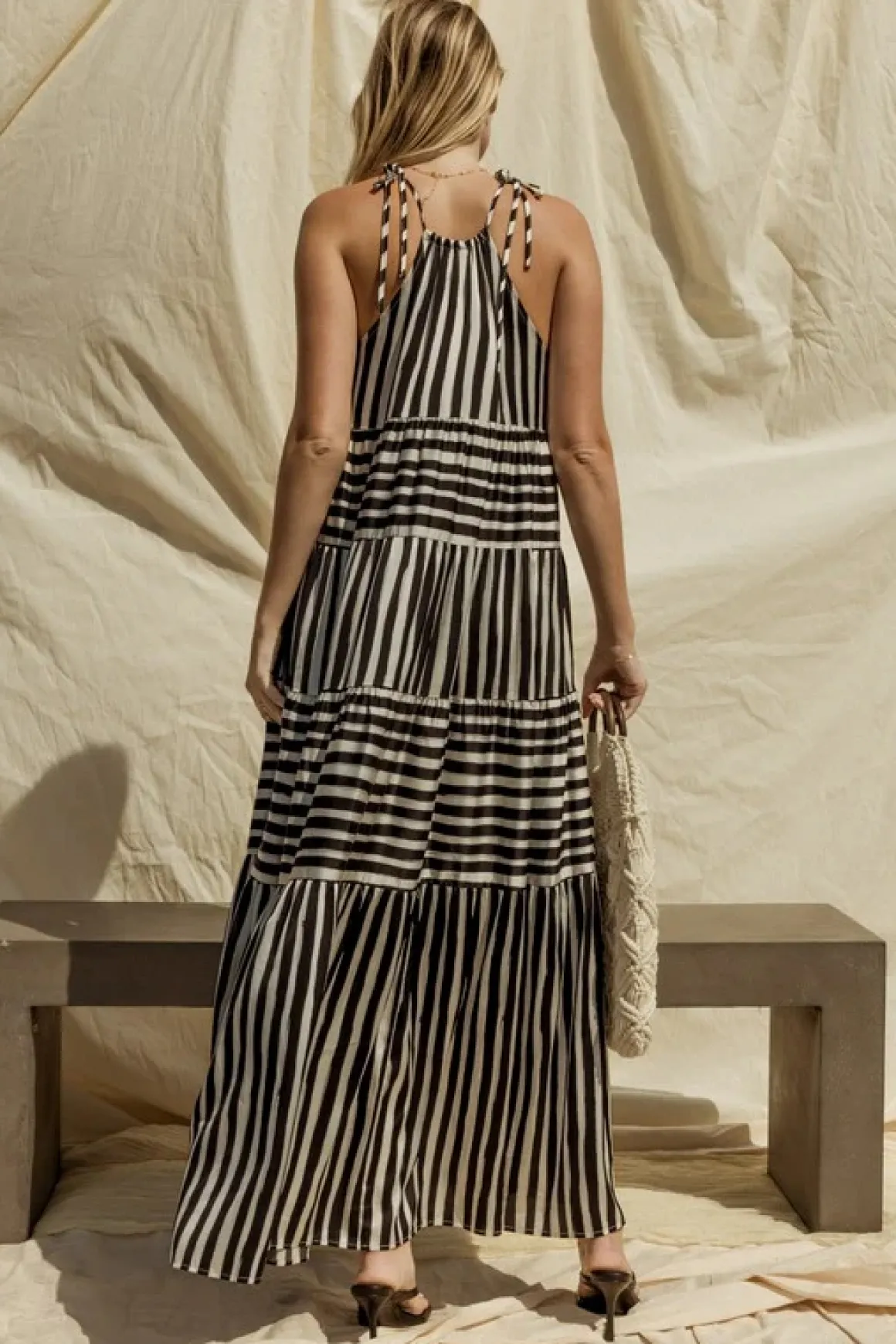 sleeveless_stripe_tiered__6.webp Sleeveless Stripe Tiered Maxi Dress *Online Only*
