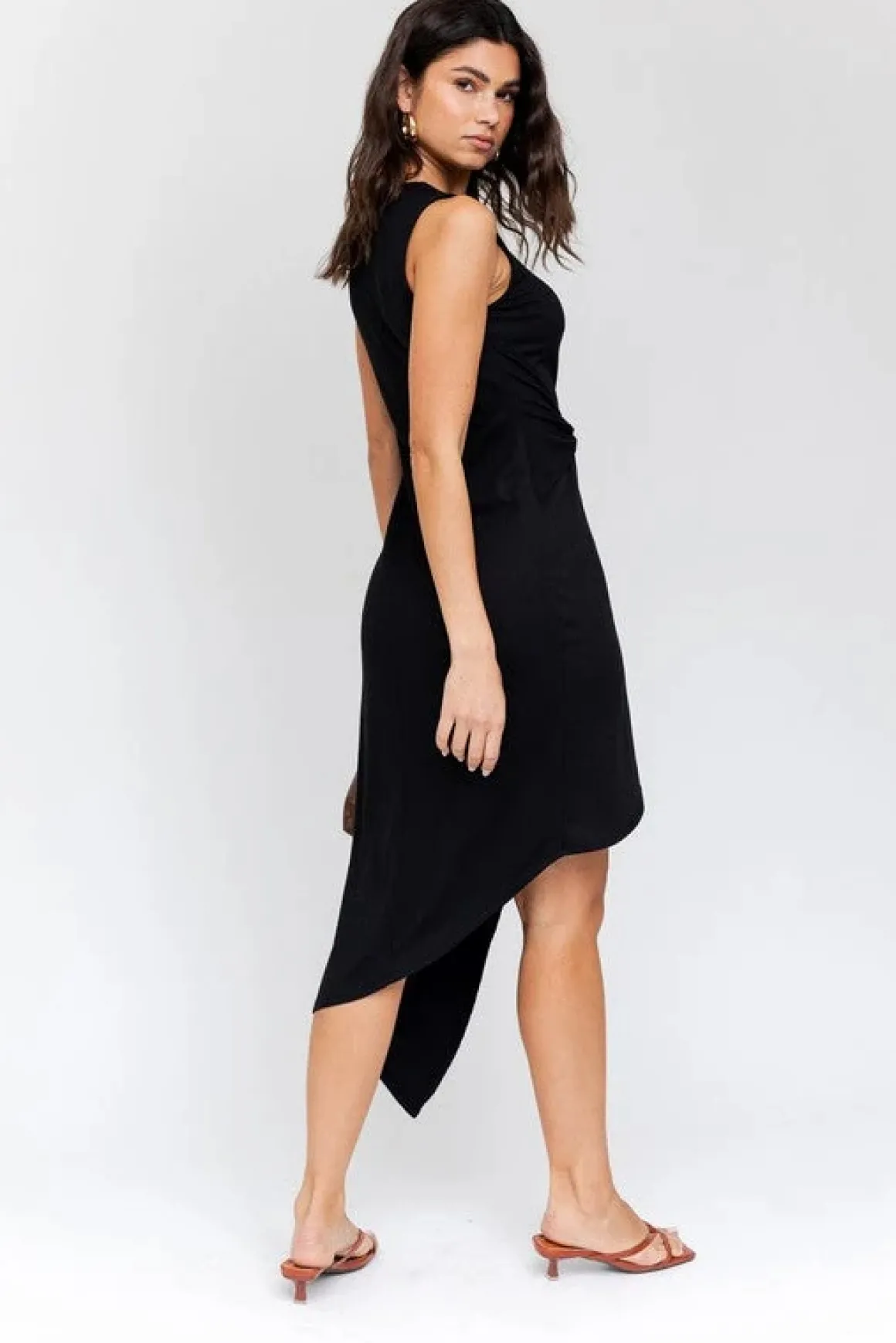 sleeveless_twist_wrap_rib_10.webp Sleeveless Twist Wrap Rib Midi Dress *Online Only*